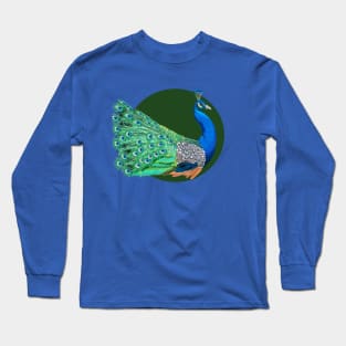 Peacock Long Sleeve T-Shirt